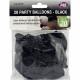 Party Balloons Black 20pc/24 BALLOONS image