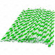 Party Straws Paper Bendy 20cm Bio Degradable 250pc/20 image