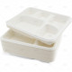 Food Box Bagasse 1000ml 50pc/5 ECO CONTAINERS, ECO CONTAINERS image