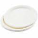 Plates Bagasse White 26cm 6pc/32 image